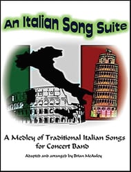 An Italian Song Suite Concert Band sheet music cover Thumbnail